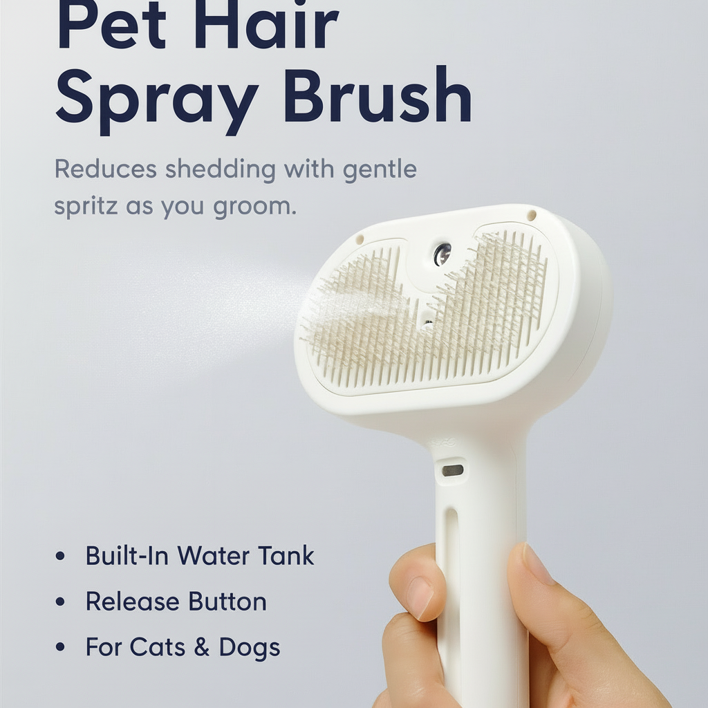 Effortlessly Remove Pet Hair While You Brush